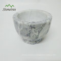 Unique Polished Mini Marble Mortar And Pestle